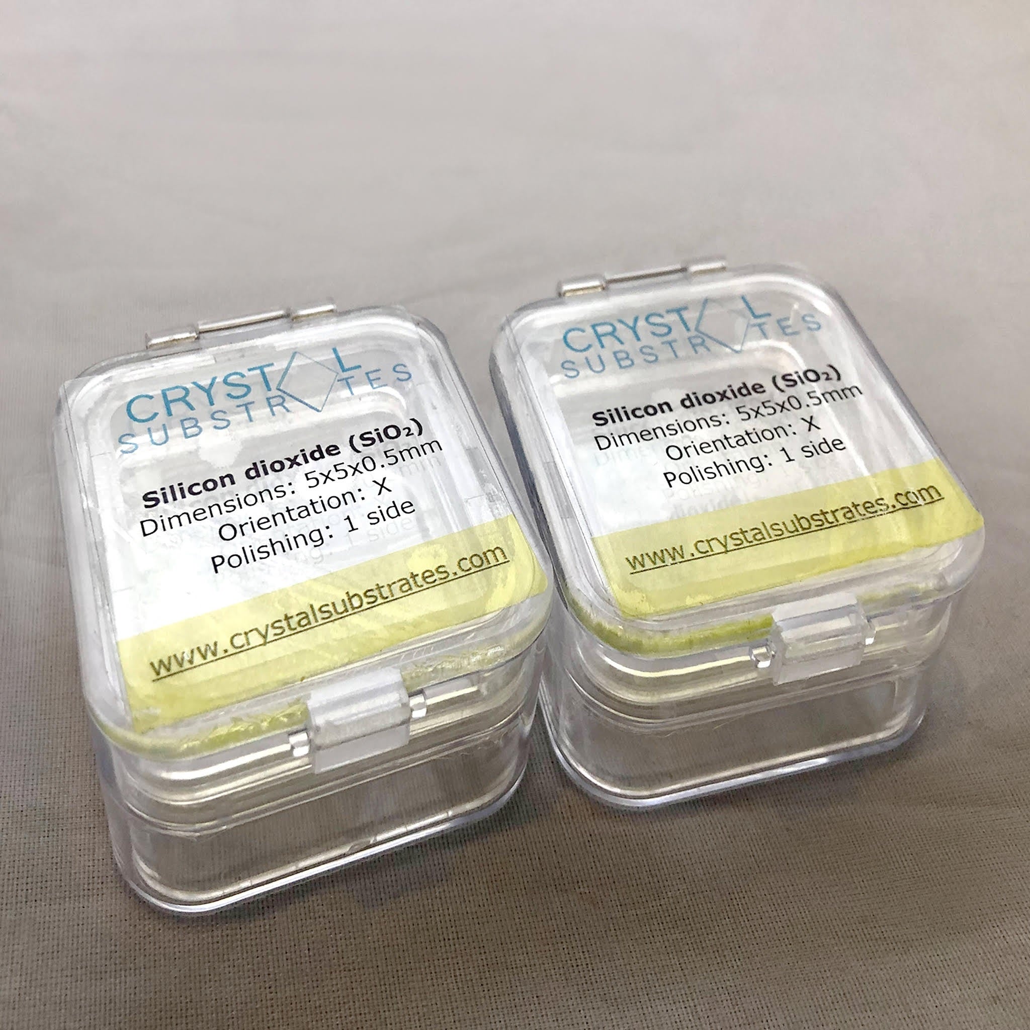 Silicon Dioxide (SiO2) Single Crystal Substrates (5pack) – Target Materials