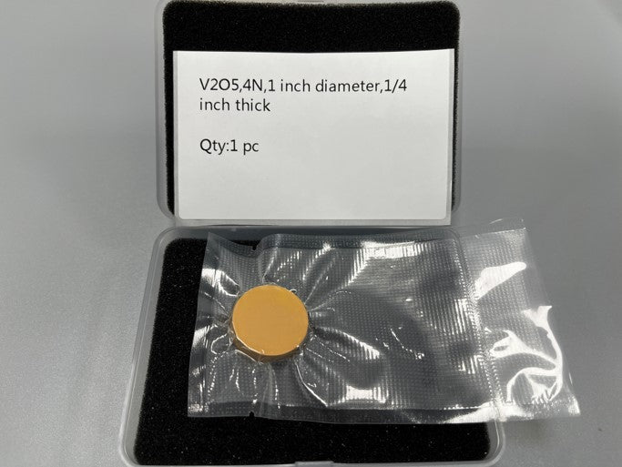 Vanadium (V) Oxide (V2O5) PLD Target